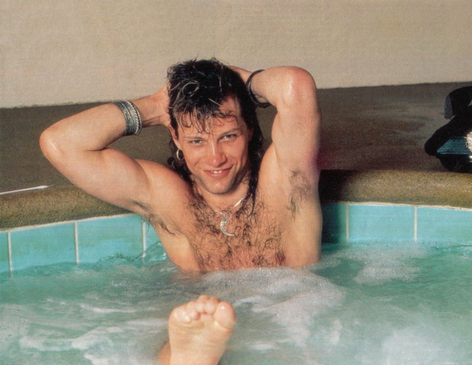 Bon Jovi In Raunchy Topless Photo Flap