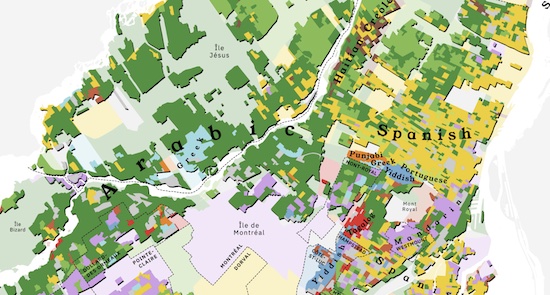 Mapitje Je serais curieux de voir la map de Montréal pour le français! - La ...